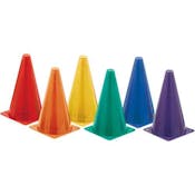 Plastic Cone Sets - High Visibility Colors, 9"