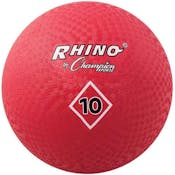Playground Balls - Red, Nylon, 10"