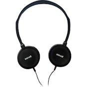 Lightweight Stereo Headphones - Black