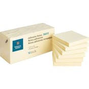 Adhesive Notes - 100 Sheets, 3" x 3", Yellow