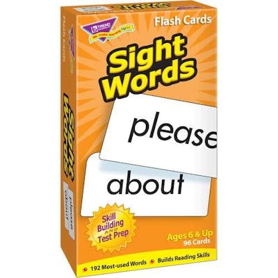 Sight Words Skill Drill Flash Cards - 12 Pack
