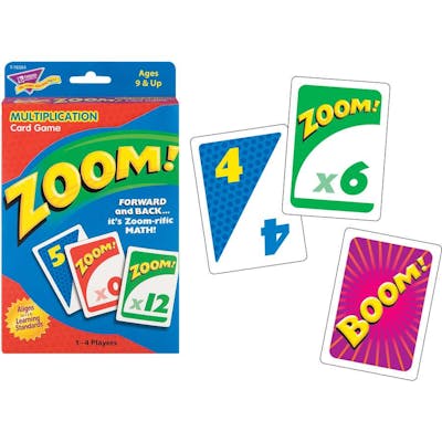 Zoom Multiplication Learning Game - 12 Pack