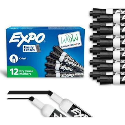 EXPO Dry Erase Markers - Black