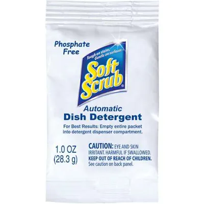 Soft Scrub Dishwasher Detergent Packs - 200 Pack