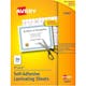 Self-Adhesive Lamination Sheets - 9" x 12" (1 of 3)