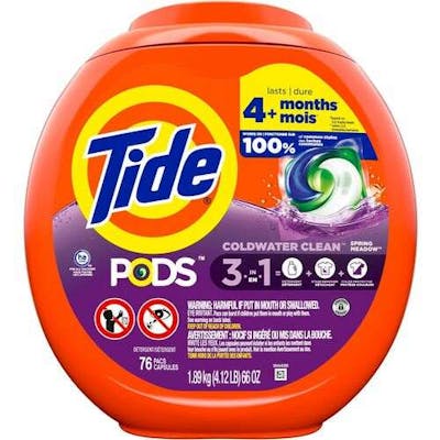 Tide Pods Laundry Detergent - 4 Pack, Spring Meadow