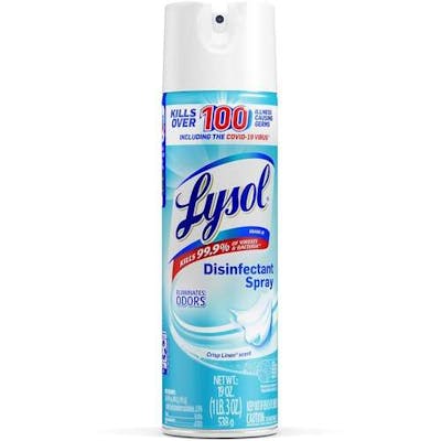 Lysol Disinfectant Spray - 12 Pack, Crisp Linen