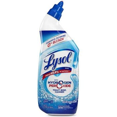 Lysol Hydrogen Peroxide Toilet Cleaner - 9 Pack, 24 oz