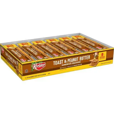 Keebler Crackers - Toast &amp; Peanut Butter, 1.80 oz