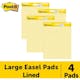 Post-It Super Sticky Easel Pads - Yellow, 25" x 30" (4 of 7)