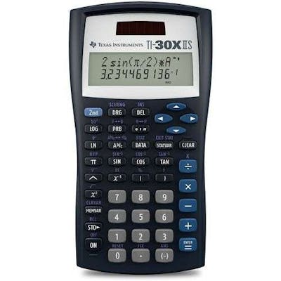 Texas Instruments Scientific Calculator - TI30XIIS Model