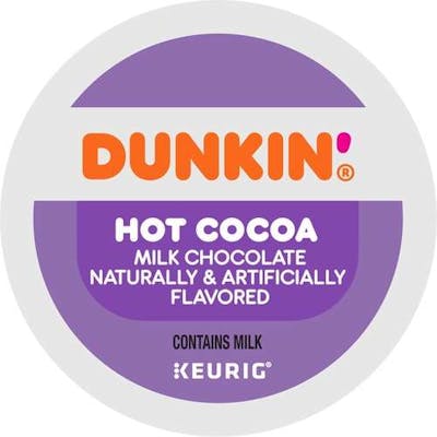 Dunkin' K-Cup Pods - Milk Chocolate Hot Cocoa