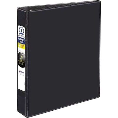 1" Mini Durable View Binder - Black