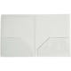 View 2-Poly Pocket Folders - Oyster (3 of 5)