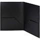 View 2-Poly Pocket Folders - Black (2 of 4)