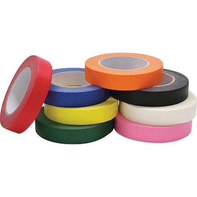 Masking Tape - 12 Sets, 8 Assorted Colors