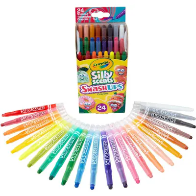 Crayola Scented Mini Twistables Crayons - 24 Pack