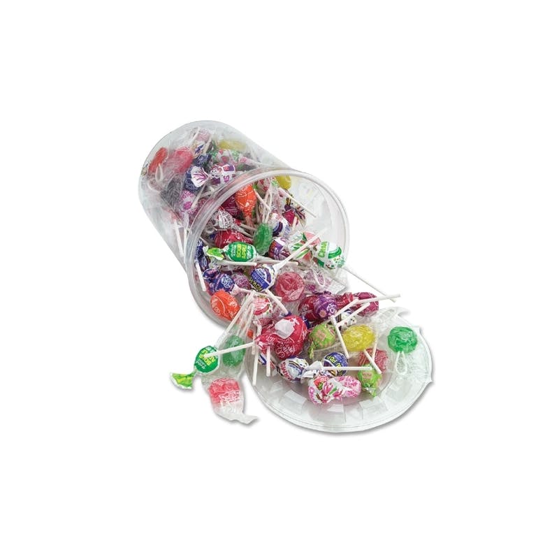 Office Snax Tub of Candy  Popular Brand Lollipops