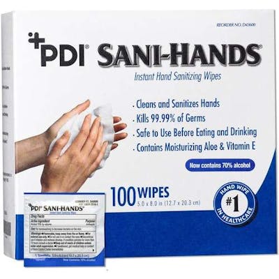 Sani-Hands Instant Hand Sanitizing Wipes