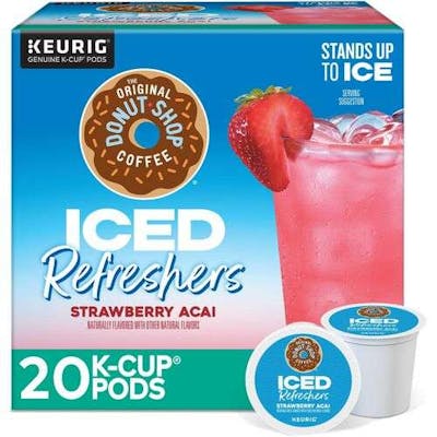 The Original Donut Shop® Iced Refreshers, Strawberry Acai