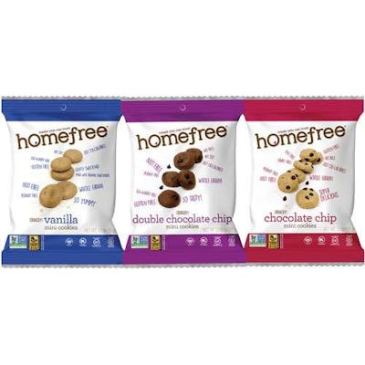 Homefree Mini Cookies, Variety Pack