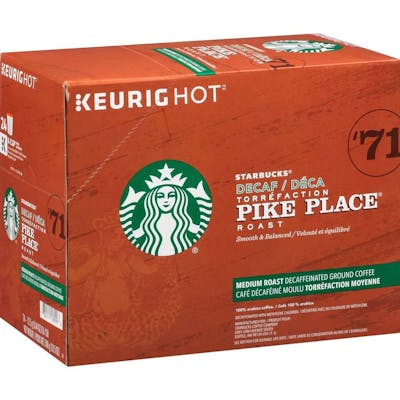 Starbucks K-Cup Coffee - Decaf Pike Place Roast