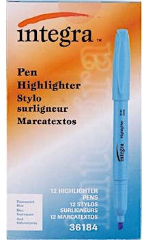 Wholesale Fluorescent Brush Markers - Assorted 6 Packs - DollarDays