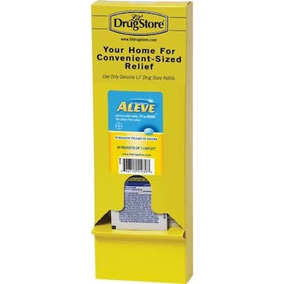 Aleve Packet Dispensers - 1 Caplet, 30 Count