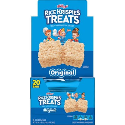 Bulk Kellogg's Rice Krispies Treats, 1.3 oz, 20 Pack - DollarDays