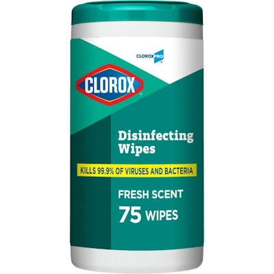 Clorox Disinfecting Wipes - Fresh Scent, 75 per Container