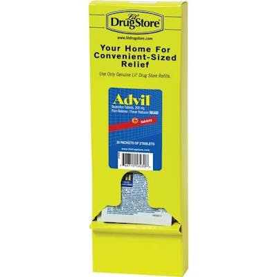 Advil Packet Dispensers - 2 Tablets, 30 Packets