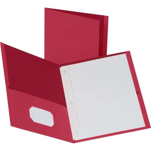 2-Pocket Folders (10ct) with 3-Prong Fastener and Clear Front Pocket |  Ultra PRO International
