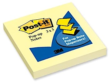  Post-it Super Sticky Big Notes, Single Color (Yellow), Double  Adhesion, 11 in x 11 in : Office Products
