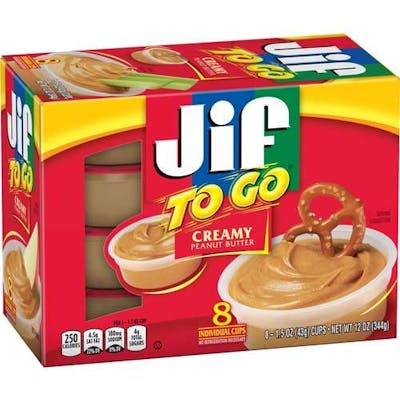 Jif To Go Peanut Butter Cups - 1.5 oz