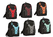 17" Bungee Backpacks - Assorted
