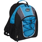 17" Classic Bungee Backpacks - Blue