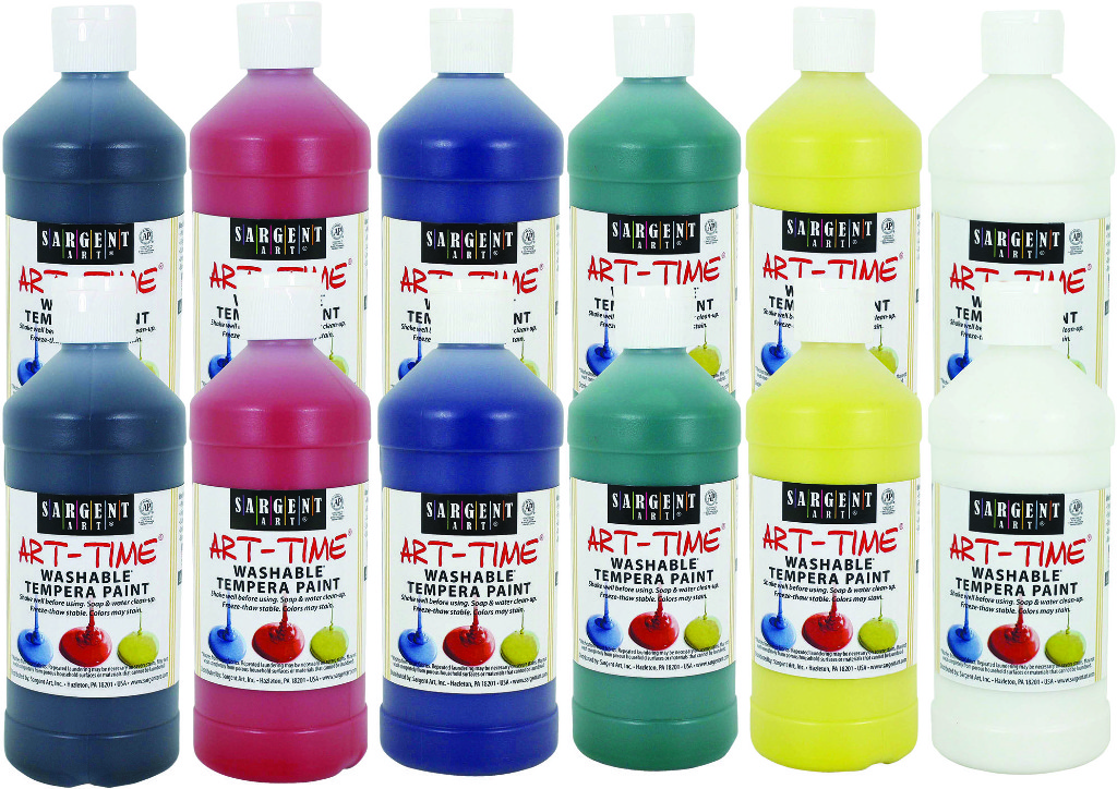 Wholesale 16 oz. ArtTime Washable Paint 12 ct. DollarDays