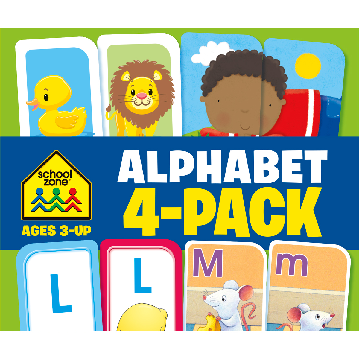 Wholesale School Zone Alphabet Flashcards Sku 2344892 Dollardays