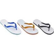 Wholesale Men's Solid Colored Flip Flops (SKU 692832) DollarDays