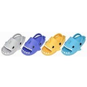 Kids' Shark Slides - Size 10-2, Assorted, Age 3-7 Years