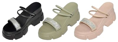 Jewel Platform Wedges - Assorted