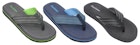 Men's Cushioned Sandals - Assorted Colors, Size 7/8-13 image number null