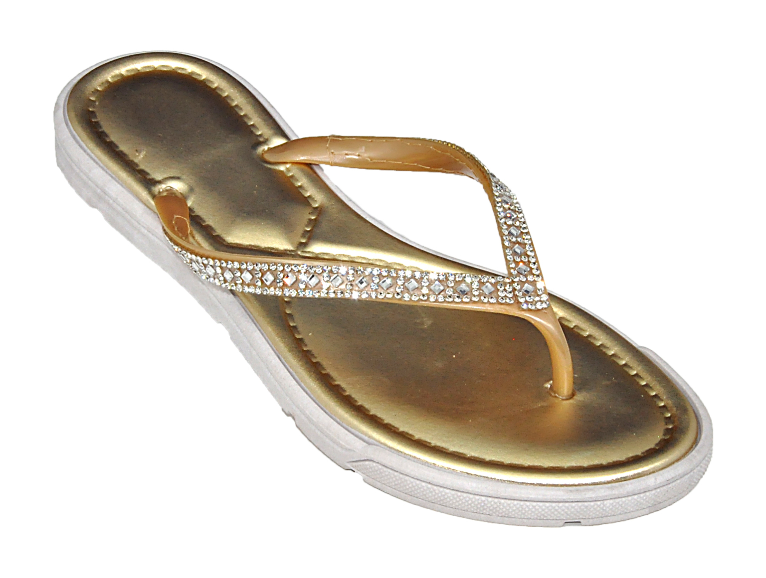 Wholesale Women's Jewel-Strap Sandals - 3 Colors | DollarDays