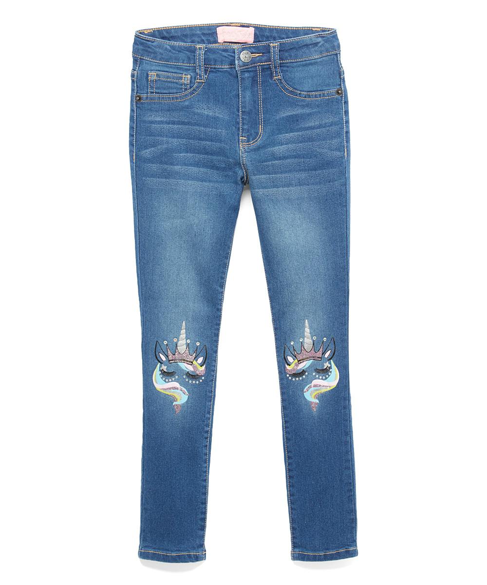 Wholesale Toddler Girls' Unicorn Knee Jeans - 2T-4T (SKU 2353327 ...