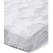 Fitted Crib Sheets - Gray Clouds