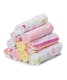 Terry Baby Washcloths - Pink Lines, 10 Pack (1 of 2)