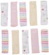 Terry Baby Washcloths - Pink Lines, 10 Pack (2 of 2)