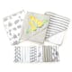 Baby Hooded Towels &amp; Washcloths Sets - Gray Giraffe, 23-Piece Gift Set (1 of 3)