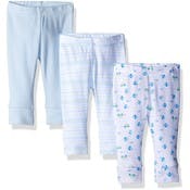 Baby Pants - Blue, 3 Months, 3 Pack
