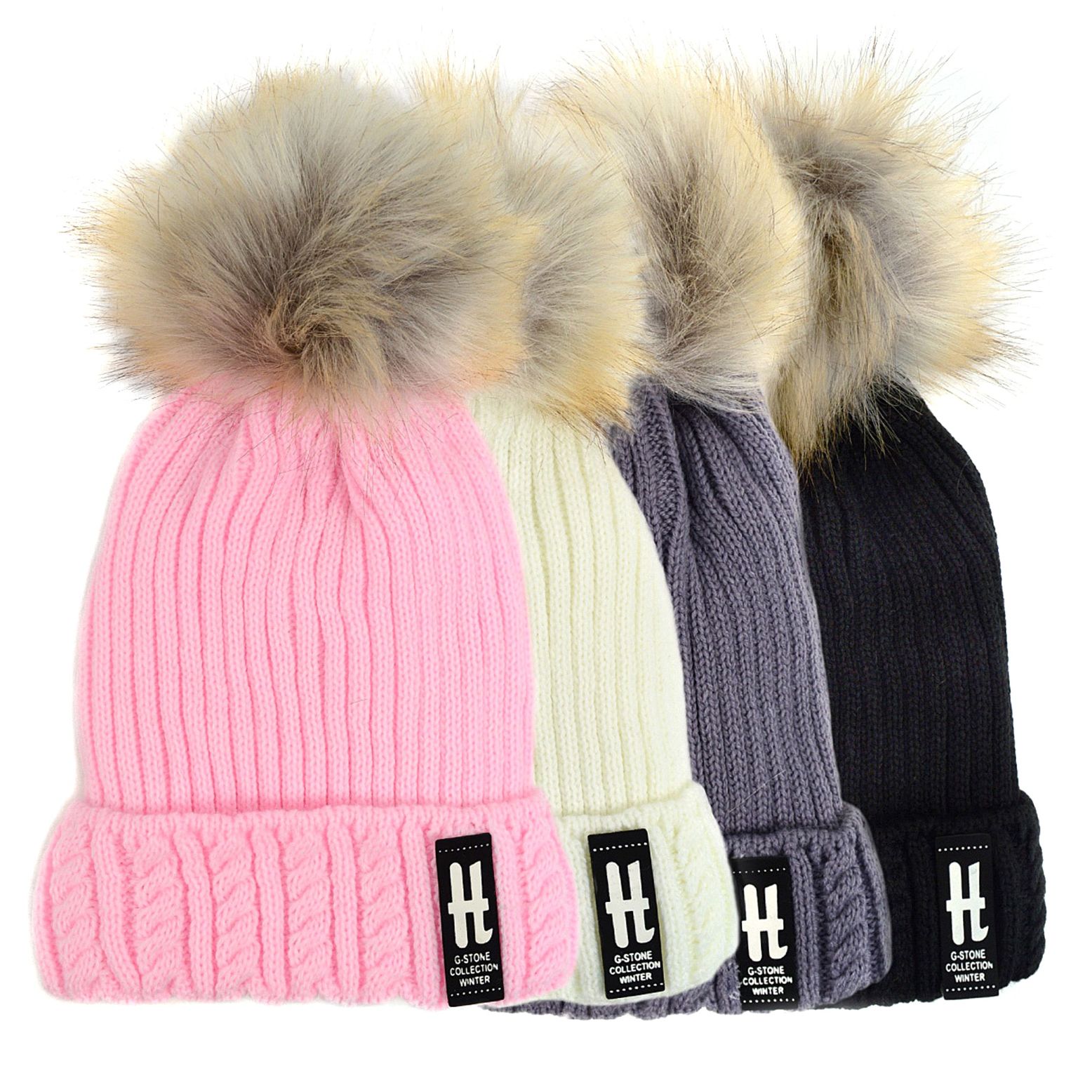Bulk kids winter hats Clearance